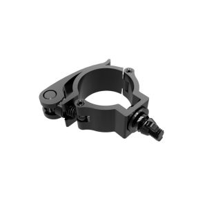 Global Truss Jr. Clamp QR BLK - Light Duty Pro Clamp with Quick Release for 35mm Tubing in Black Finish