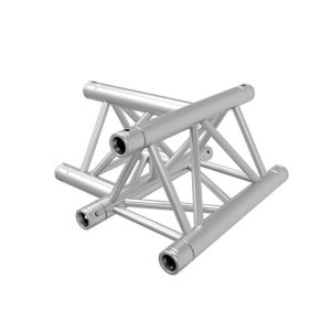 Global Truss TR-4096H-UD - 1.64FT (0.5 Meter) 3-Way Apex Up/Down Horizontal T Junction for F33 Series Truss