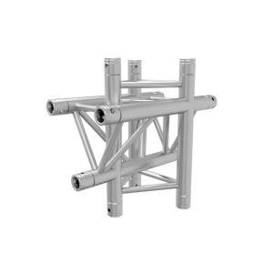 Global Truss TR-4098 - 1.64FT (0.5 Meter) 4-Way Apex Up/Down T Junction for F33 Series Truss