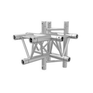 Global Truss TR-4099-UD - 1.64FT (0.5 Meter) 5-Way Apex Up/Down T Junction for F33 Series Truss