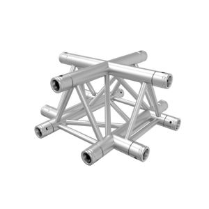 Global Truss TR-4100-UD - 1.64FT (0.5 Meter) 4-Way Apex Up/Down Cross Junction for F33 Series Truss