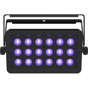Chauvet DJ LED Shadow 2 ILS - 18 x 3W UV LED Wash with 32-Degree Beam in Black Finish