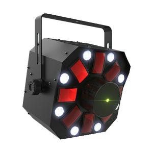 Chauvet DJ Swarm 5 FX ILS - 3-in-1 Multi-Effects with Derby, Lasers, and Strobe