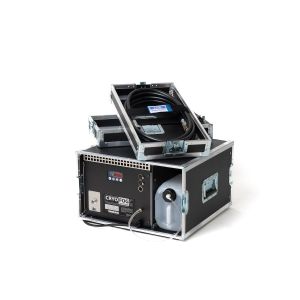 Look Solutions Cryo Fogger HP - 1700W Water-Based Low Lying Fog Machine with Built-in Remote and DMX in Flightcase