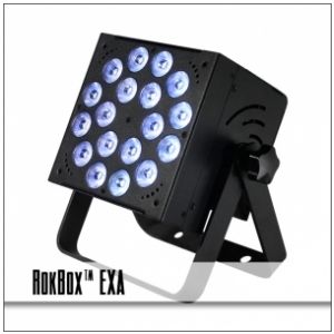 Blizzard Pro RokBox EXA - 18 x 15W RGBAW+UV LED Par with 25-Degree Beam in Black Finish