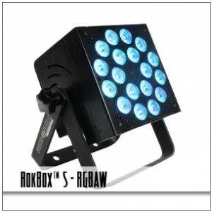 Blizzard Pro RokBox 5 RGBAW - 18 x 15W RGBAW LED Par with 25-Degree Beam in Black Finish