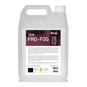 Martin JEM Pro-Fog Fluid - 4 x 5L Case (97120922)