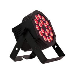 ADJ Lighting 18P Hex - 18 x 12W RGBAW+UV LED Par with 25-Degree Beam in Black FInish