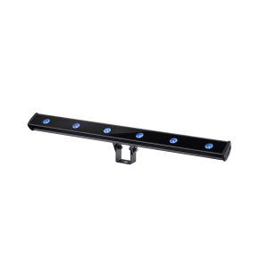 Antari Dark FX Strip 510 IP - 6 x 1.9W UV LED IP65-Rated Bar with 25-Degree Beam in Black Finish