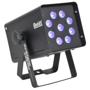 Antari Dark FX Spot 670 - 9 x 1.9W UV LED Spot with 15-Degree Beam in Black Finish