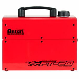 Antari FT-20 - 600W Water-Based Fire Training Battery Fog Machine with Manual Control and DMX in Red Finish