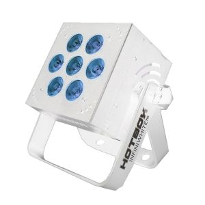 Blizzard Pro HotBox Infiniwhite - 7 x 5W Selectable White LED Par with 25-Degree Beam in White Finish