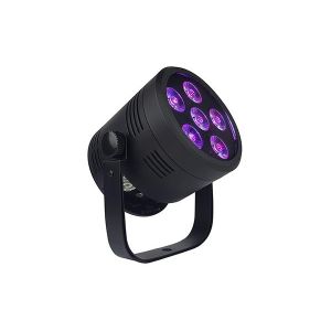 Blizzard Pro Lighting LB Hex Unplugged - 6 x 6W RGBAW+UV LED Battery Powered Par with 25-Degree Beam in Black Finish