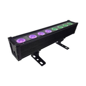 Blizzard Pro Motif Atelier 8FX - 8 x 15W RGB+WW LED IP65-Rated Bar with 10 x 40-Degree Beam in Black Finish