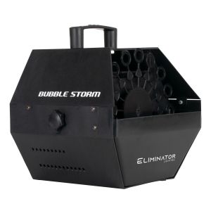 Eliminator Lighting Bubble Storm - 24 RPM Bubble Machine with High Velocity Fan