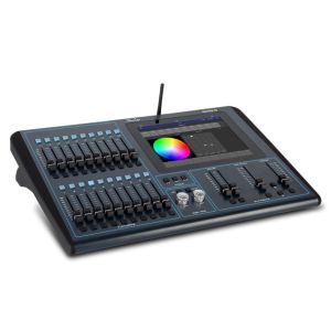 ChamSys QuickQ 10 - 1 Universe Lighting Console w/ WiFi, 20 Faders, 1 Cue Stack, 2 Chase Faders