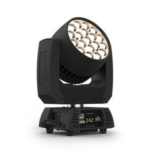 Chauvet Pro Rogue R2X Wash VW - 19 x 25W WW/CW LED Moving Head Wash with 8.2 to 63-Degree Zoom in Black Finish