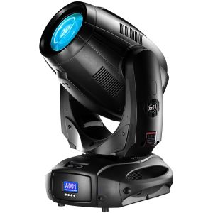 DTS Lighting Evo - 440W 7000K Discharge Moving Head Hybrid with 2 to 39-Degree Zoom in Black Finish