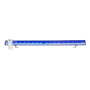 ADJ Eco UV Bar Plus IR - 18 x 3W UV LED Bar with 120-Degree Beam in Black Finish