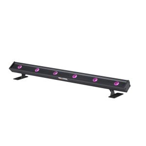 Antari Dark FX Strip 510 - 6 x 1.9W UV LED Bar with 25-Degree Beam in Black Finish
