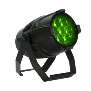 Elation Professional Limelight Par S - 7 x 60W RGBL LED IP65-Rated Par with 5 to 42-Degree Zoom in Black Finish