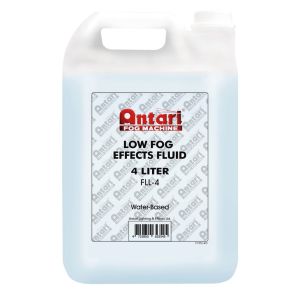 Antari FLL-4 - 4 Liter Bottle of Low Lying Fog Fluid