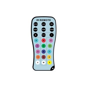 Blizzard Pro Hemisphere Remote - 24-Button Infrared Remote Control for Hemisphere