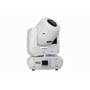 JMAZ Lighting Attco Spot 150 - 150W LED Moving Head Spot with 11-Degree Beam in White Finish