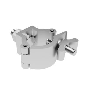 Global Truss Jr. Clamp M10SS - Light Duty Stainless Steel Pro Clamp for 35mm Tubing in Silver Finish
