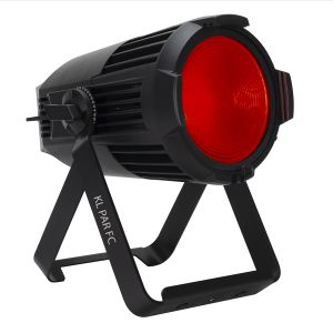 Elation Professional KL Par FC - 280W RGBMA LED Par with Interchangeable Lenses in Black Finish