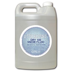 CITC Little Blizzard Dry 100 Snow Fluid in 1x Case of 4-Gallons