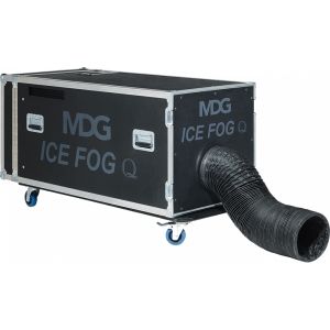 MDG Ice Fog Q - 2850W Water-Based Low Lying Fog Machine with Wired Remote in Flightcase