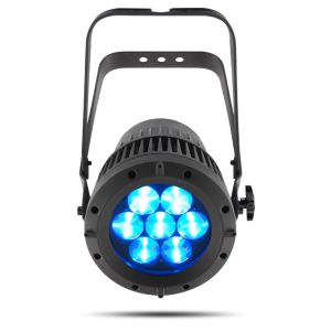Chauvet Pro COLORado 1-Quad Zoom - 7 x 15W RGBW IP65-Rated Par with 7 to 32-Degree Zoom in Black Finish