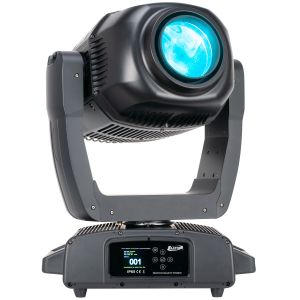 Elation Professional Proteus Smarty Hybrid - 280W 7800K Discharge IP65-Rated Moving Head Hybrid with 1 to 33-Degree Zoom in Black Finish