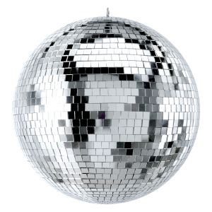 ProX MB-12 - 12-inch Mirror Ball with 3/8-inch Mirrored Tiles and Hanging Ring