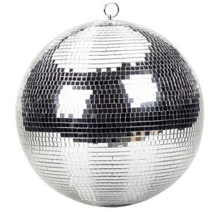 ProX MB-24 - 24-inch Mirror Ball with 1/2-inch Mirrored Tiles and Hanging Ring