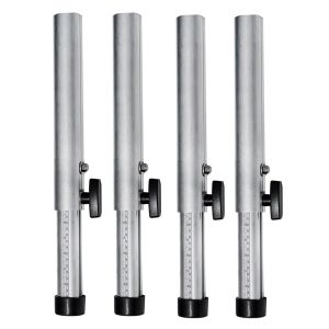 QuickLock Staging QL4TL1 - 4-Pack of 16 to 24-inch Adjustable Telescopic Legs