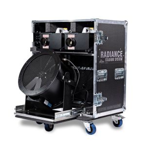 Ultratec Radiance Stadium System - 500W Water-Based Haze Machine with Turbo Fan and Roadcase