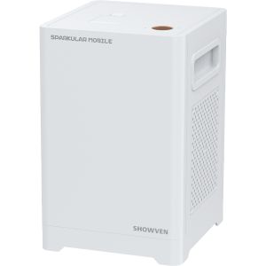 Showven Sparkular Mobile - Cold Spark Machine with DMX and Rechargeable Battery in White Finish