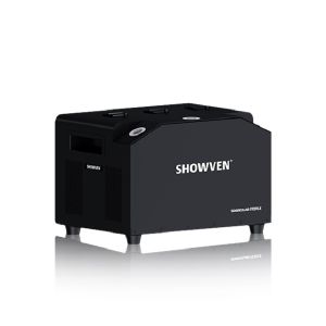 Showven Sparkular Triple - 1500W Cold Spark 3-Way Effect Machine with DMX in Black Finish