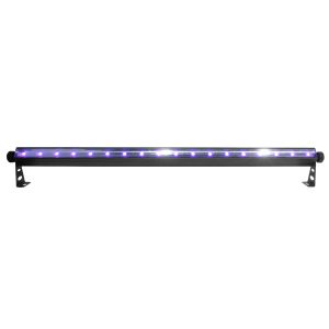 Max PartyPar UV - 12x LEDs 1W, lumière noire UV, mode DMX et stand