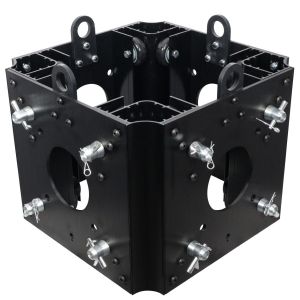 ProX XT-BLOCK-BLK - Ground Support Sleeve Block in Black for F34 Truss Systems