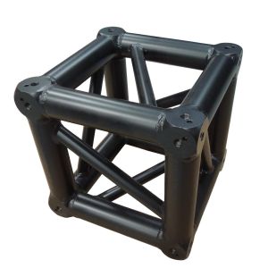 ProX XT-JB6W-4W-BLK - 6-Way Black Square Truss Junction Block with 4-Way Couplers