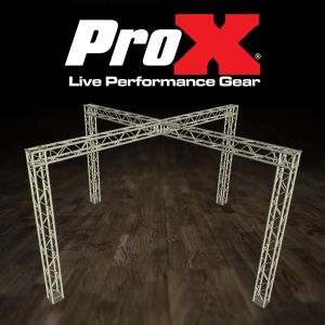 ProX XTP-EX2323-1 - 23'W x 23'L x 11'H Exhibition Truss System Package with X Square Layout