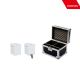 Showven Sparkular Mini 2-Pack - Bundle of (2) Sparkular Mini Cold Spark Machines in White Finish with 2-Unit Roadcase and Remote