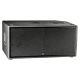 Yorkville PSA2S - 2400W Dual 15-inch Powered Subwoofer in Black Finish
